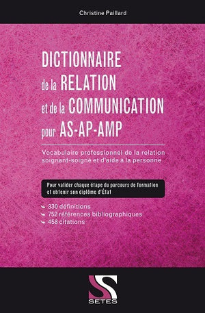 Dictionnaire de la Relation et de la Communication pour AS-AP-AMP