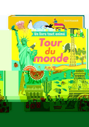 Tour du monde : Animations, tirettes, volets à soulever