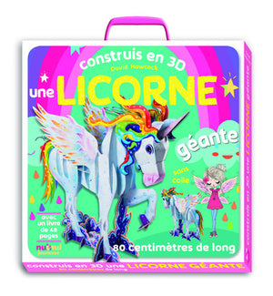 Construis-en 3d une licorne géante (coll. animaux géants)