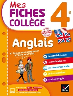 Mes fiches collège anglais 4e