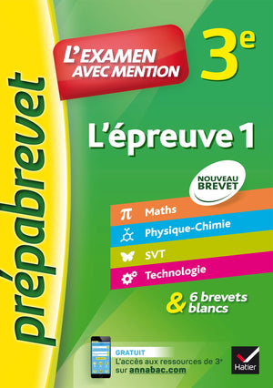 L'épreuve 1: Nouveau brevet