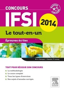 Concours IFSI Épreuves écrites Le tout-en-un