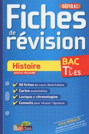 Défibac fiches Histoire Terminale L-ES