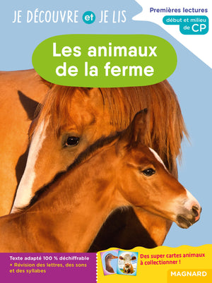 Je découvre et je lis CP - Les animaux de la ferme