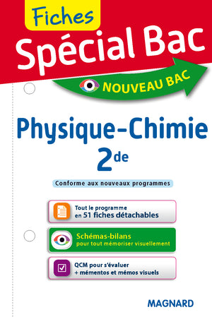 Spécial Bac Fiches Physique-Chimie 2de