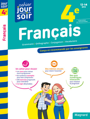 Français 4e - Cahier Jour Soir