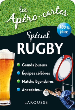 Apéro cartes rugby et sports