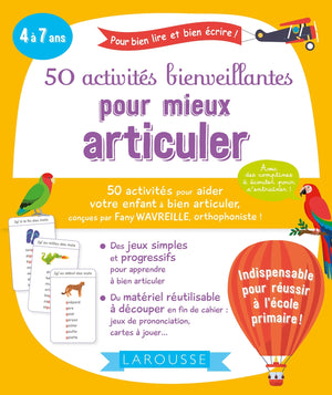 50 activités bienveillantes pour mieux articuler