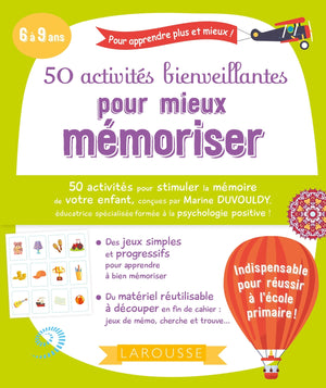 50 activités bienveillantes pour mieux mémoriser