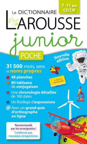 Dictionnaire Larousse junior poche