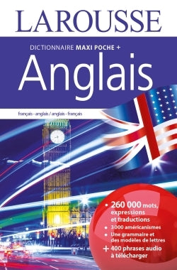 Dictionnaire Larousse maxi poche plus Anglais