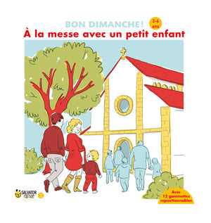 A la messe avec un petit enfant