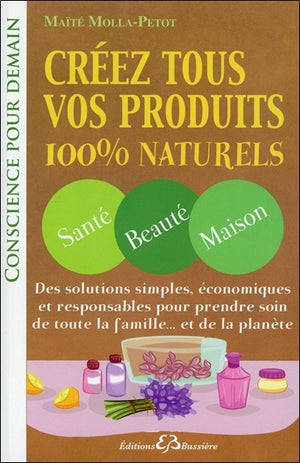 Créez tous vos produits 100% naturels