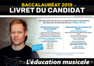 L'éducation musicale : Livret du candidat - Baccalauréat 2019