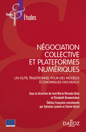 Négociation collective et plateformes numériques