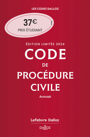 Code de procédure civile 2024 annoté