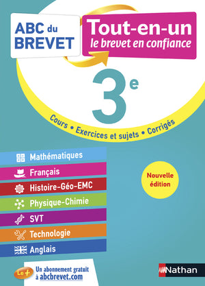 ABC du Brevet Tout en un 3e