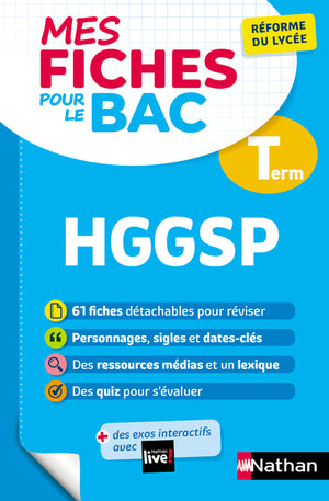 Mes fiches ABC pour le Bac HG Géopolitique et Sciences Politiques Terminale