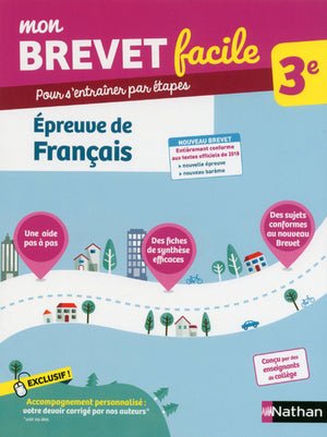 Mon Brevet facile - Épreuve de Français - 3e