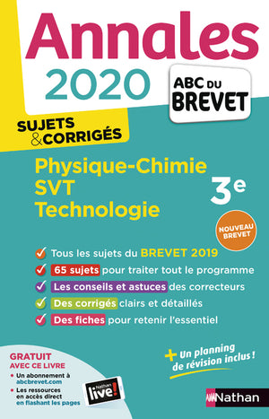 Annales ABC du Brevet 2020