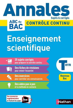 Annales ABC du Bac 2024 - Enseignement scientifique Tle