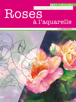 Roses à l'aquarelle