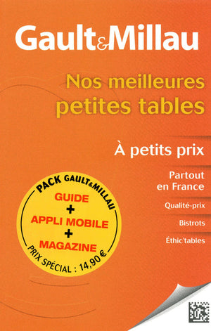 Guide des bonnes tables à petits prix 2012