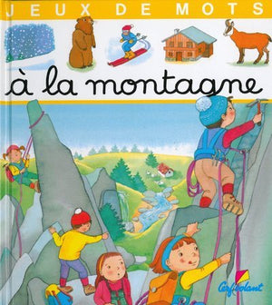 A la montagne, jeux de mots