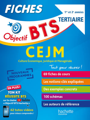 Fiches BTS Tertiaires Culture économique, juridique et managériale (CEJM)