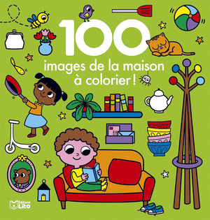 100 images de la maison à colorier !