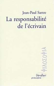 La responsabilité de l'écrivain