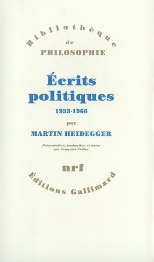 Écrits politiques: (1933-1966)