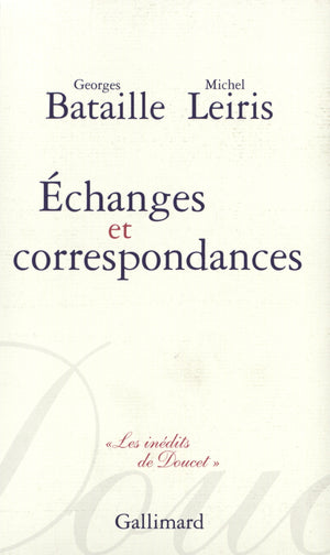 Échanges et correspondances