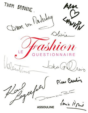 Fashion le questionnaire couverture blanche