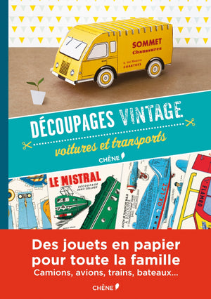 Découpages vintage: Voitures et transports