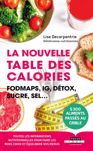 La nouvelle table des calories