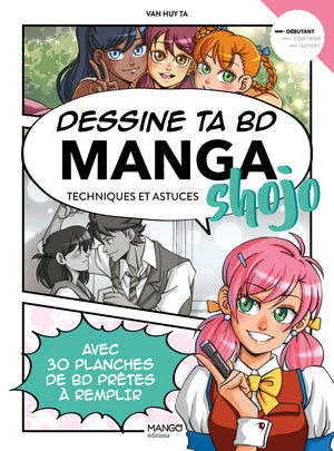 Dessine ta BD manga shojo