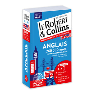 Dictionnaire Le Robert & Collins Maxi anglais - Nouvelle édition