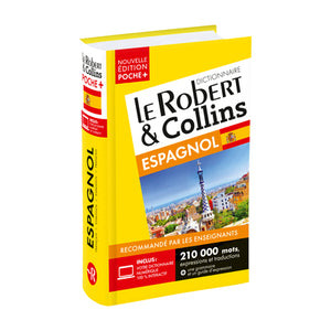 Dictionnaire Le Robert & Collins Poche Plus espagnol et sa version numérique à télécharger PC