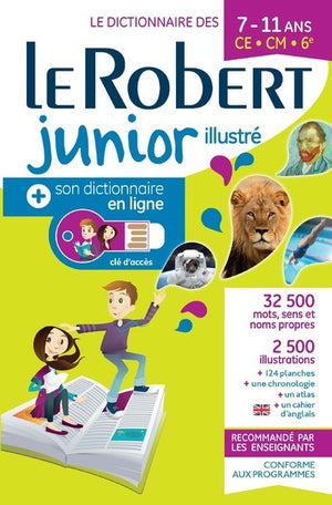 Dictionnaire Le Robert junior illustré et son dictionnaire en ligne