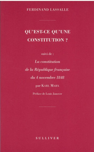 Qu'est-ce qu'une constitution ?