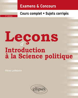 Leçons d'introduction à la science politique