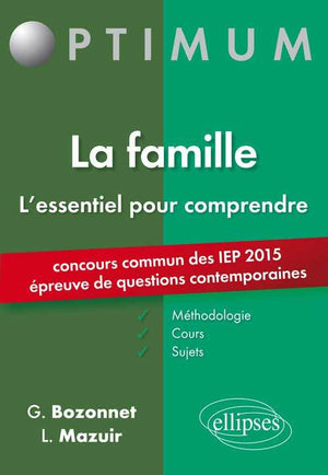 L'Essentiel pour Comprendre La Famille