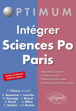 Intégrer Sciences Po Paris