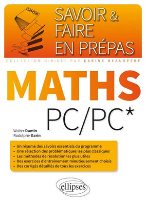 Savoir & Faire en Prépas Maths PC/PC*