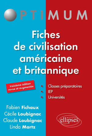 Fiches de civilisation américaine et britannique