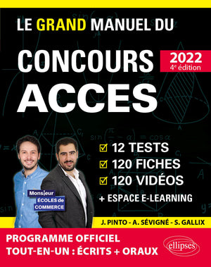 Le Grand Manuel du concours ACCES