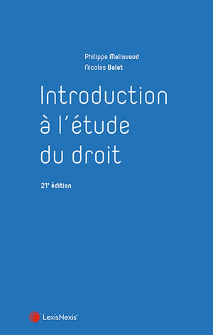 Introduction à l'étude du droit