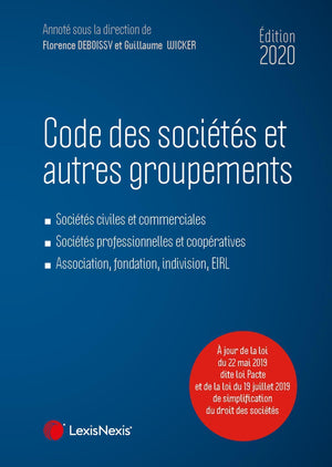 Code des sociétés et autres groupements 2020