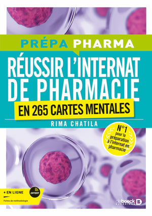 Réussir l'internat de pharmacie en 265 cartes mentales